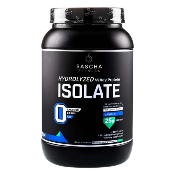 Proteína Sascha Fitness, Sabor Vainilla (2 libras)
