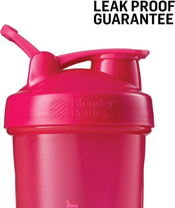 BlenderBottle Just for Fun Classic - Botella mezcladora 24 onzas, After this, pizza - Imagen 2