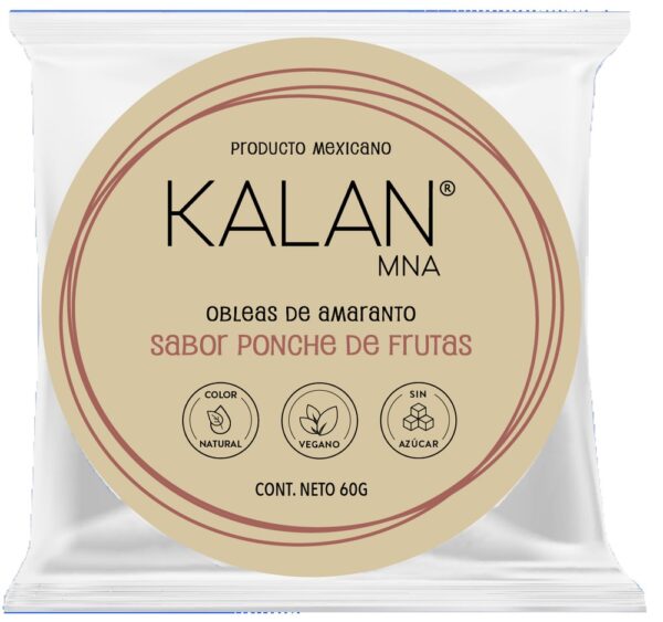 KALAN Obleas Sabor Ponche de Frutas